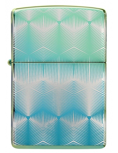 Brichetă Zippo 49813 Teal Pattern Design