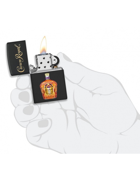 Brichetă Zippo 49820 Crown Royal Whiskey