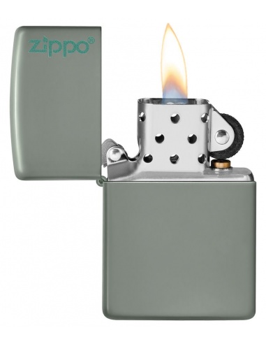 Brichetă Zippo 49843ZL Classic Sage Green with Zippo Logo