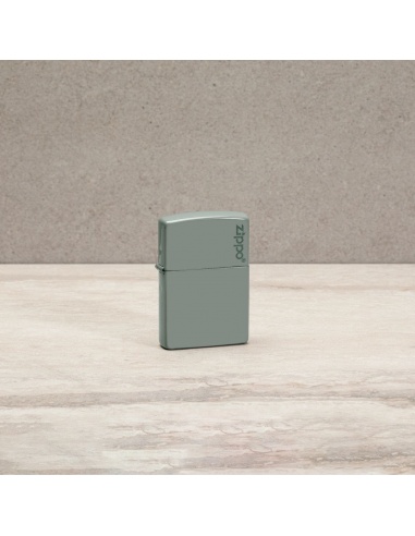 Brichetă Zippo 49843ZL Classic Sage Green with Zippo Logo