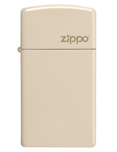 Brichetă Zippo 49528ZL Slim Flat Sand with Zippo Logo