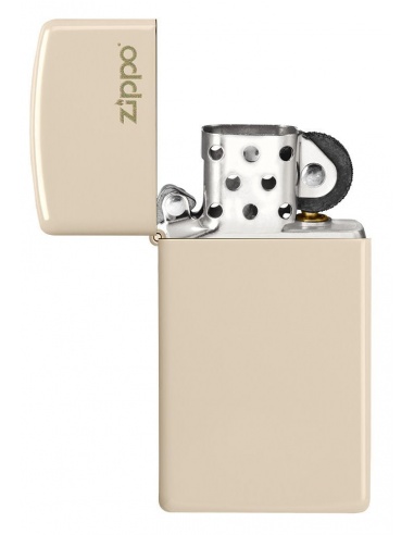 Brichetă Zippo 49528ZL Slim Flat Sand with Zippo Logo