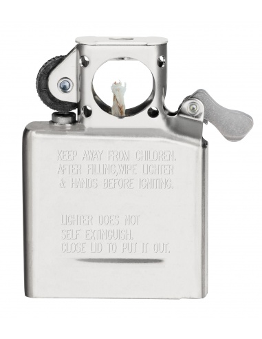 Inserție brichetă Zippo tip pipă argintie 65846