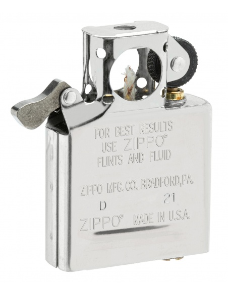 Inserție brichetă Zippo tip pipă argintie 65846