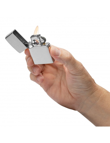 Inserție brichetă Zippo tip pipă argintie 65846