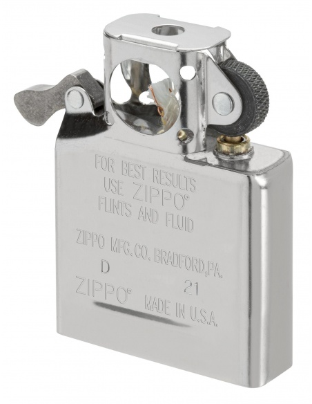 Inserție brichetă Zippo tip pipă argintie 65846