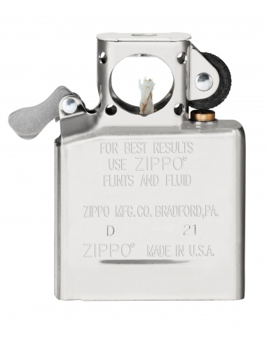 Inserție brichetă Zippo tip pipă argintie 65846