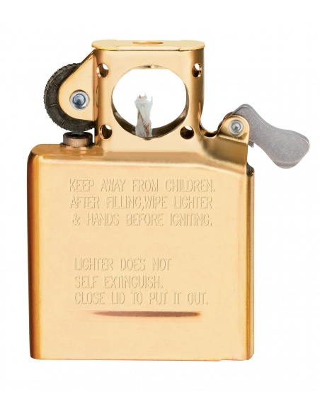 Inserție brichetă Zippo tip pipă aurie 65845