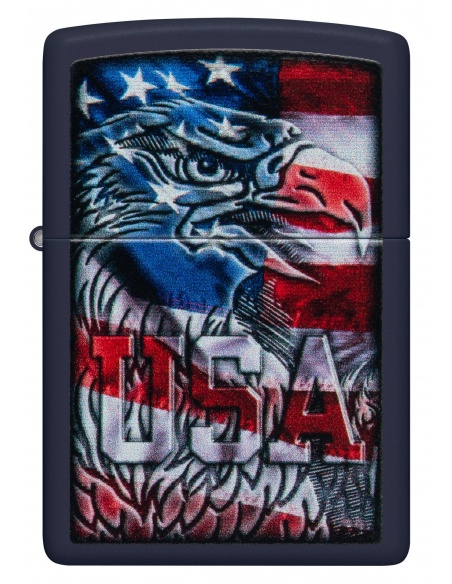 Brichetă Zippo 48189 Patriotic Eagle and American Flag