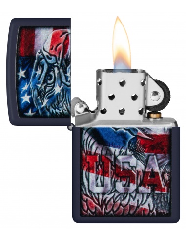 Brichetă Zippo 48189 Patriotic Eagle and American Flag