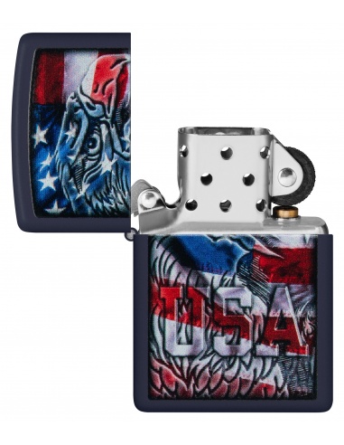 Brichetă Zippo 48189 Patriotic Eagle and American Flag