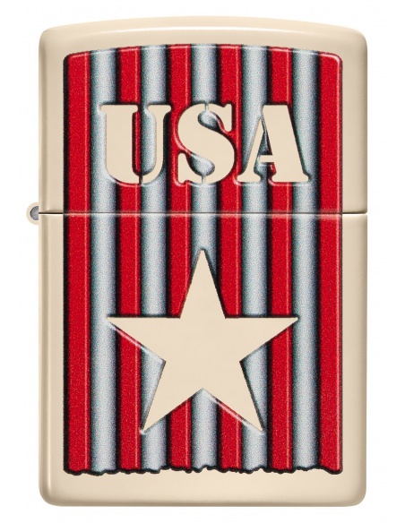 Brichetă Zippo 48204 Patriotic Star and USA