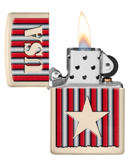 Brichetă Zippo 48204 Patriotic Star and USA