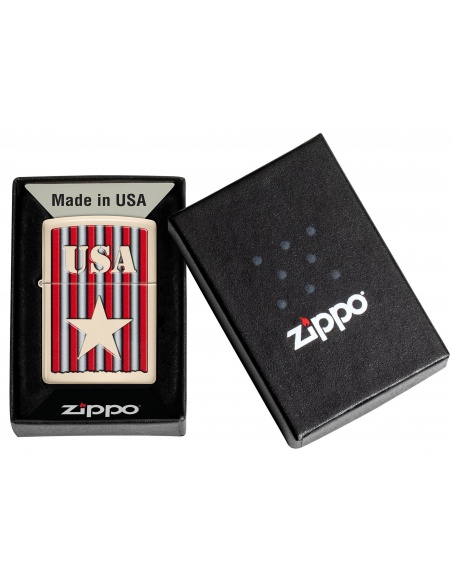 Brichetă Zippo 48204 Patriotic Star and USA
