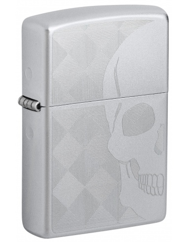 Brichetă Zippo 48208 Skull and Geometric Design