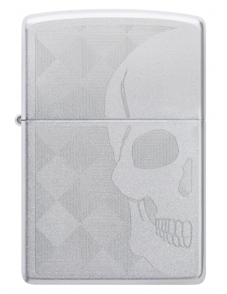 Brichetă Zippo 48208 Skull and Geometric Design