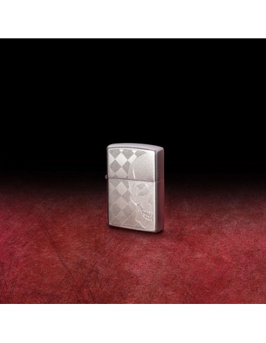 Brichetă Zippo 48208 Skull and Geometric Design