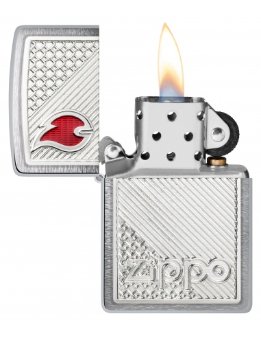 Brichetă Zippo 48126 Zippo Logo and Flame on Tiles