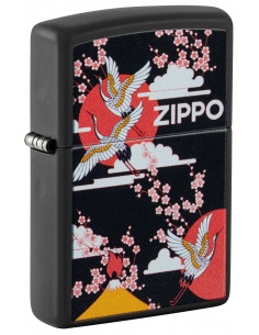 Brichetă Zippo 48182 Kimono - Peaceful Cherry Blossoms and Cranes