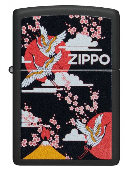 Brichetă Zippo 48182 Kimono - Peaceful Cherry Blossoms and Cranes