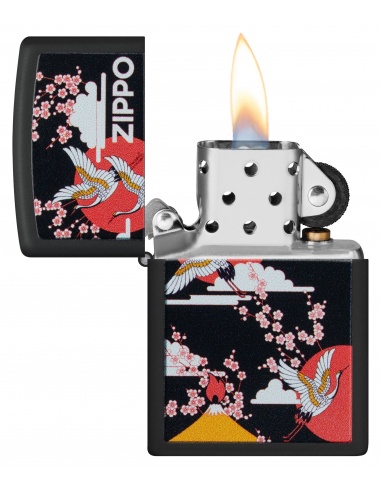 Brichetă Zippo 48182 Kimono - Peaceful Cherry Blossoms and Cranes