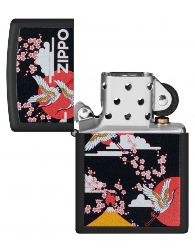 Brichetă Zippo 48182 Kimono - Peaceful Cherry Blossoms and Cranes