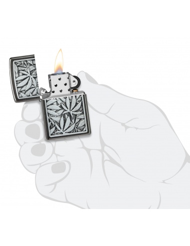 Brichetă Zippo 48123 Marijuana Leaf Emblem