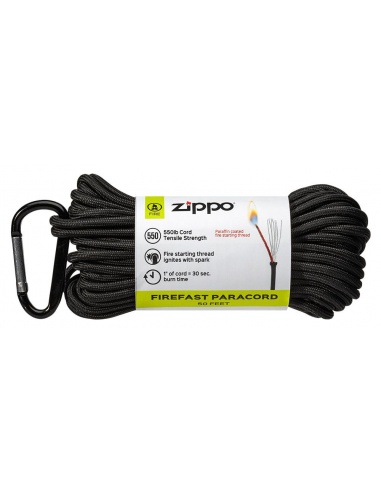 Paracord cu fitil inflamabil interior (15 m lungime) Zippo SureFire 40493