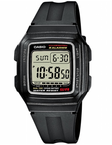 Ceas unisex Casio Collection F-201WA-1AEG