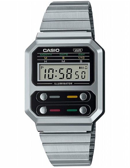 Ceas unisex Casio Edgy A100WE-1AEF