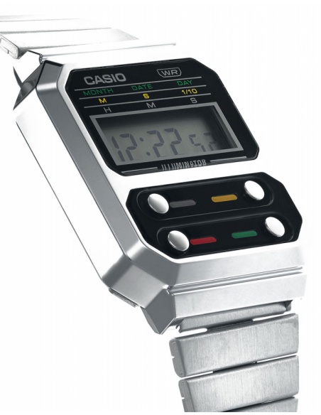 Ceas unisex Casio Edgy A100WE-1AEF