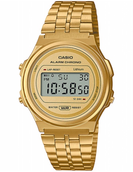 Ceas unisex Casio Round A171WEG-9AEF