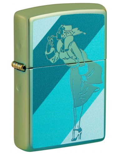 Brichetă Zippo 48457 Teal Windy Girl