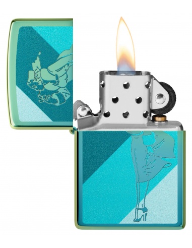 Brichetă Zippo 48457 Teal Windy Girl