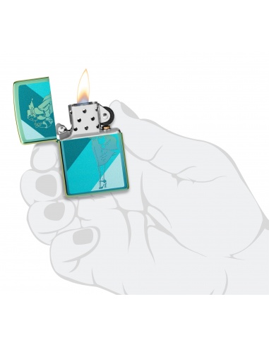 Brichetă Zippo 48457 Teal Windy Girl