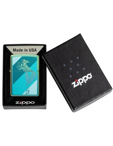 Brichetă Zippo 48457 Teal Windy Girl