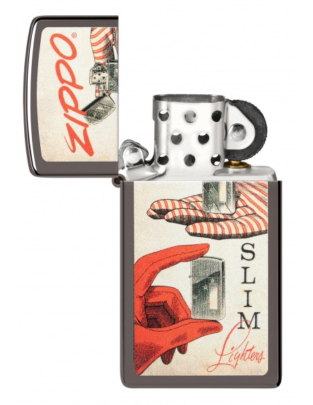 Brichetă Zippo 48396 Slim Retro Design