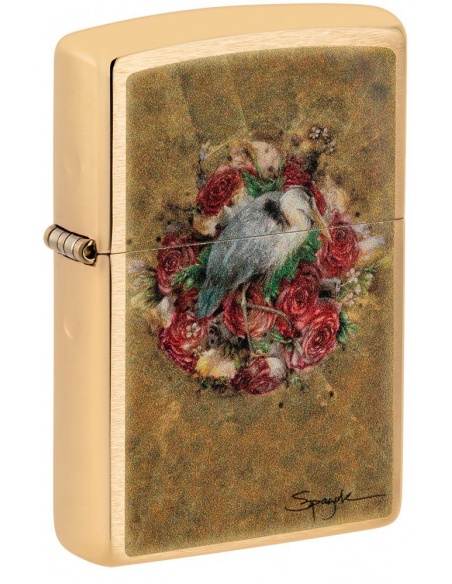 Brichetă Zippo 48329 Spazuk Bird and Roses