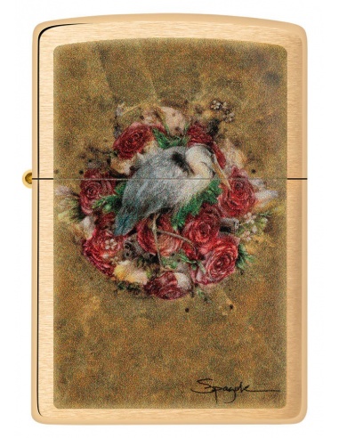 Brichetă Zippo 48329 Spazuk Bird and Roses