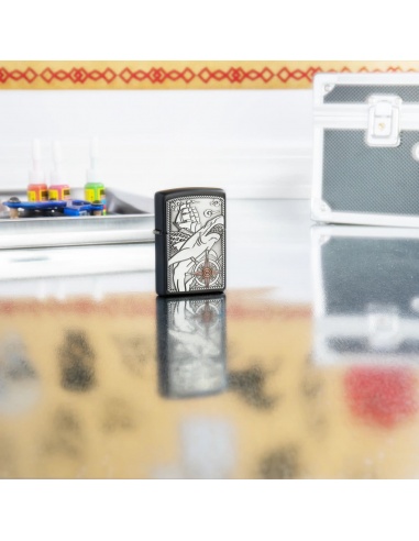 Brichetă Zippo 48120 Nautical Ship Shark Emblem