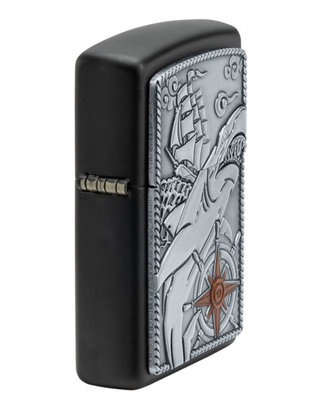 Brichetă Zippo 48120 Nautical Ship Shark Emblem