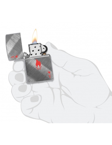 Brichetă Zippo 48451 Ace and Flames