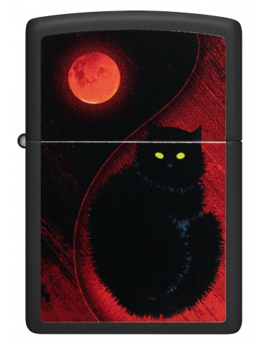 Brichetă Zippo 48453 Black Cat and Bloody Moon
