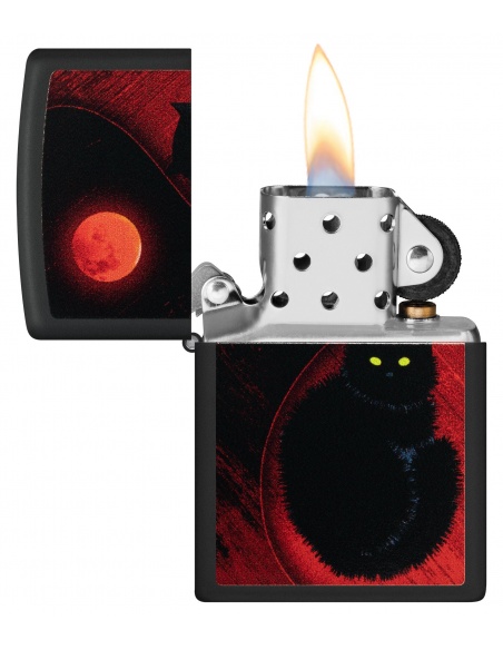 Brichetă Zippo 48453 Black Cat and Bloody Moon