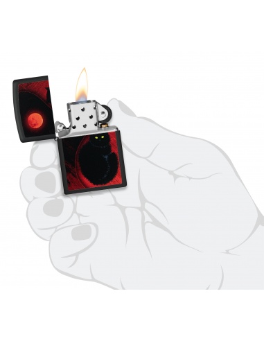 Brichetă Zippo 48453 Black Cat and Bloody Moon