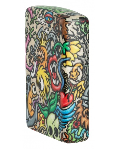 Brichetă Zippo 48394 Crazy Collage Tattoo