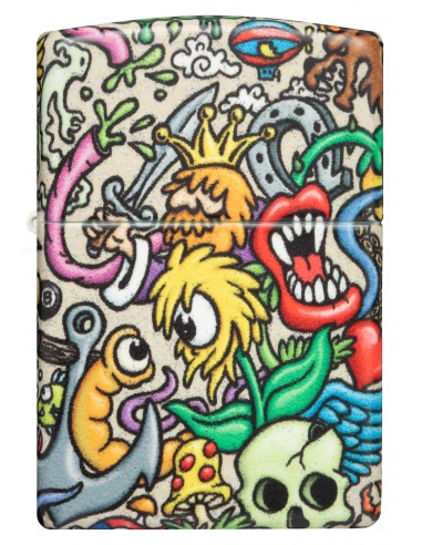 Brichetă Zippo 48394 Crazy Collage Tattoo