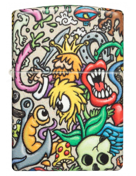 Brichetă Zippo 48394 Crazy Collage Tattoo
