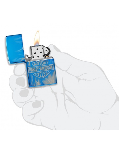 Brichetă Zippo 49469 Harley DavidsonFlames