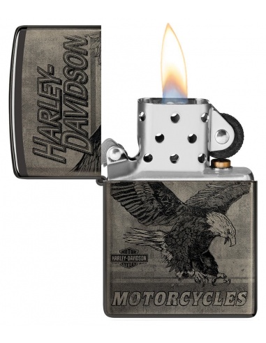 Brichetă Zippo 48360 Harley Davidson Motorcycles Eagle